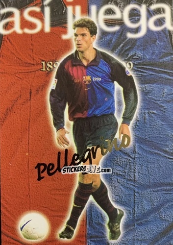 Figurina Pellegrino - Barça Centenari 1998-1999 n. 220 - Panini