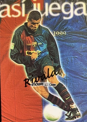 Sticker Rivaldo - Barça Centenari 1998-1999 n. 228 - Panini