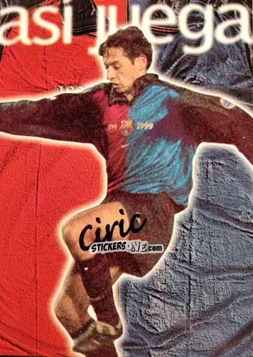 Sticker Ciric - Barça Centenari 1998-1999 n. 233 - Panini