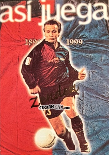 Sticker Zenden - Barça Centenari 1998-1999 n. 240 - Panini