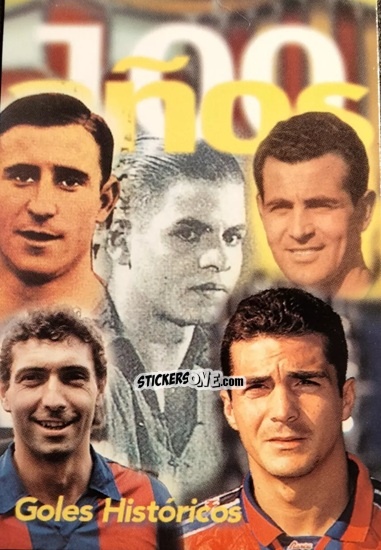 Figurina Goles Historicos - Barça Centenari 1998-1999 n. 24 - Panini