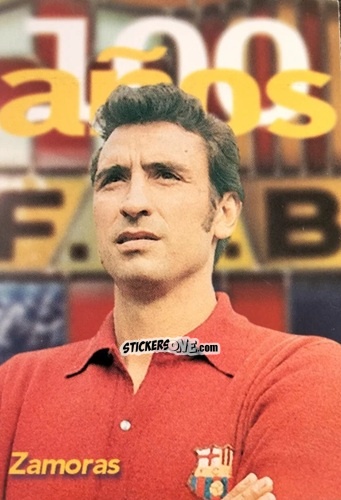 Figurina Zamoras - Barça Centenari 1998-1999 n. 26 - Panini