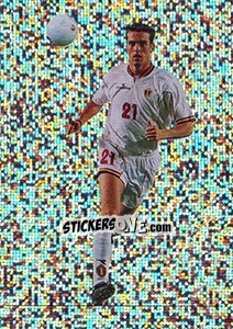 Sticker Jurgen Cavens - Hoera de Duivels. Allez les Diables 2000 n. 4 - Panini