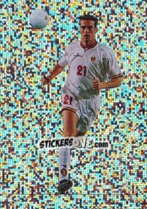 Sticker Jurgen Cavens - Hoera de Duivels. Allez les Diables 2000 - Panini