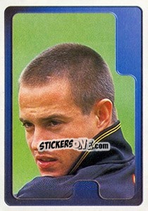 Sticker Gilles De Bilde - Hoera de Duivels. Allez les Diables 2000 n. 13 - Panini
