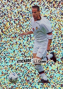 Sticker Gilles De Bilde - Hoera de Duivels. Allez les Diables 2000 n. 14 - Panini