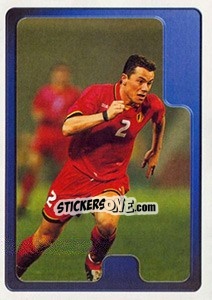 Sticker Eric Deflandre - Hoera de Duivels. Allez les Diables 2000 n. 20 - Panini
