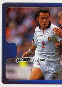 Cromo Eric Deflandre - Hoera de Duivels. Allez les Diables 2000 - Panini