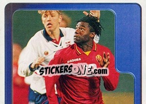 Sticker Mbo Mpenza - Hoera de Duivels. Allez les Diables 2000 n. 44 - Panini