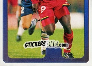 Sticker Mbo Mpenza - Hoera de Duivels. Allez les Diables 2000 n. 45 - Panini