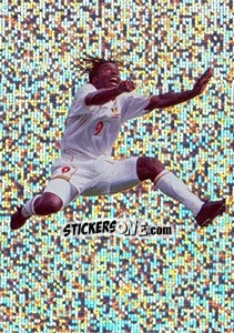 Sticker Mbo Mpenza - Hoera de Duivels. Allez les Diables 2000 n. 46 - Panini