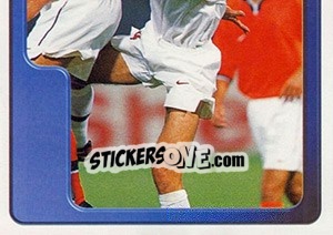Sticker Lorenzo Staelens - Hoera de Duivels. Allez les Diables 2000 n. 55 - Panini