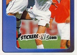 Cromo Lorenzo Staelens - Hoera de Duivels. Allez les Diables 2000 - Panini