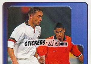 Sticker Branko Strupar - Hoera de Duivels. Allez les Diables 2000 - Panini