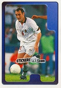Sticker Yves Vanderhaeghe - Hoera de Duivels. Allez les Diables 2000 n. 63 - Panini