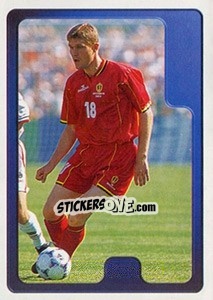 Cromo Gert Verheyen - Hoera de Duivels. Allez les Diables 2000 n. 75 - Panini