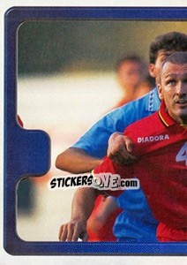 Sticker Eric Van Meir - Hoera de Duivels. Allez les Diables 2000 n. 80 - Panini