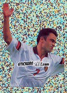 Sticker Johan Walem - Hoera de Duivels. Allez les Diables 2000 n. 84 - Panini