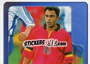 Sticker Johan Walem - Hoera de Duivels. Allez les Diables 2000 n. 85 - Panini