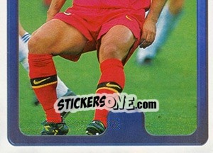 Sticker Johan Walem - Hoera de Duivels. Allez les Diables 2000 - Panini