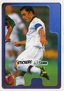 Sticker Johan Walem - Hoera de Duivels. Allez les Diables 2000 n. 87 - Panini
