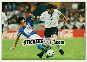 Sticker Japanese Joy: Peter Beardsley - England 1996 n. 9 - Panini