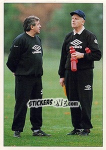 Figurina Terry Venables / Don Howe - England 1996 n. 21 - Panini