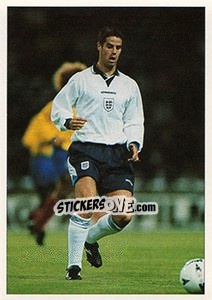 Cromo Jamie Redknapp - England 1996 - Panini