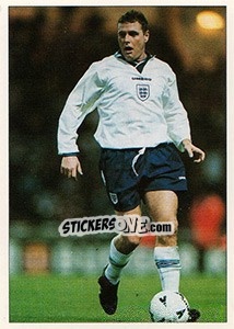 Figurina Paul Gascoigne - England 1996 - Panini