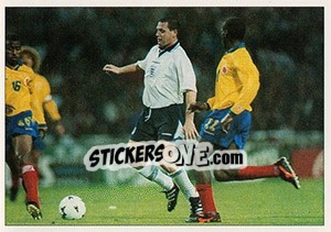 Sticker Paul Gascoigne - England 1996 n. 82 - Panini