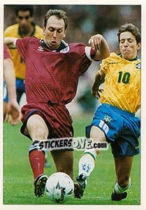 Sticker David Platt - England 1996 n. 91 - Panini