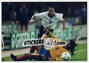 Figurina Dennis Wise - England 1996 - Panini