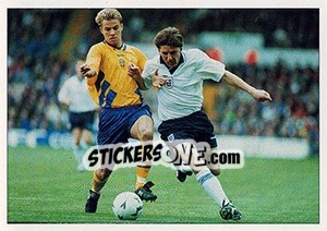 Figurina Peter Beardsley - England 1996 - Panini