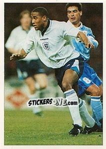 Sticker John Barnes - England 1996 n. 141 - Panini