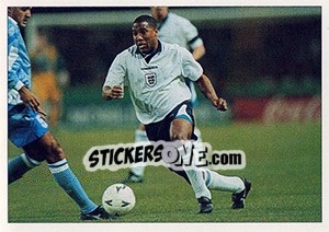 Cromo John Barnes - England 1996 - Panini