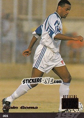 Cromo Alain Goma - U.N.F.P. Football Cards 1996-1997 n. 1 - Panini