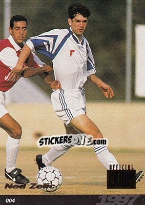 Sticker Ned Zelic - U.N.F.P. Football Cards 1996-1997 - Panini