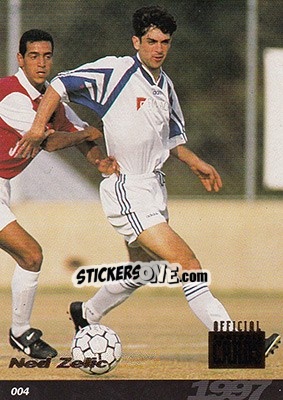 Sticker Ned Zelic - U.N.F.P. Football Cards 1996-1997 n. 4 - Panini