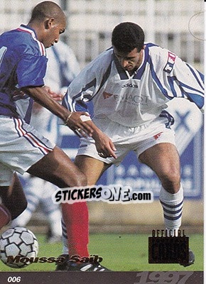 Sticker Moussa Saib - U.N.F.P. Football Cards 1996-1997 n. 6 - Panini