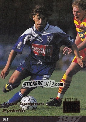 Sticker Jean-Jacques Eydelie - U.N.F.P. Football Cards 1996-1997 n. 13 - Panini