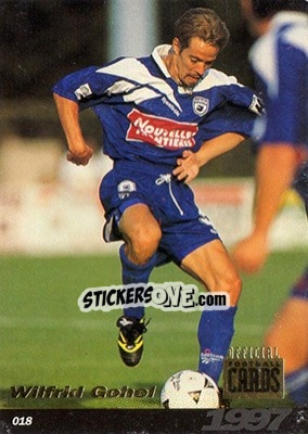 Sticker Wilfrid Gohel - U.N.F.P. Football Cards 1996-1997 n. 18 - Panini