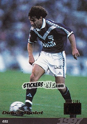 Sticker Didier Tholot - U.N.F.P. Football Cards 1996-1997 n. 31 - Panini