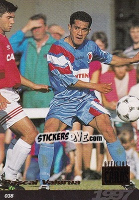 Sticker Pascal Vahirua - U.N.F.P. Football Cards 1996-1997 n. 38 - Panini