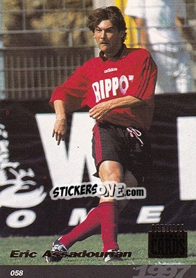 Sticker Eric Assadourian - U.N.F.P. Football Cards 1996-1997 n. 58 - Panini