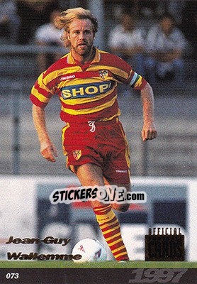 Figurina Jean-Guy Wallemme - U.N.F.P. Football Cards 1996-1997 n. 73 - Panini