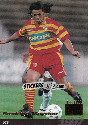Sticker Frederic Meyrieu - U.N.F.P. Football Cards 1996-1997 n. 75 - Panini