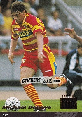 Cromo Michael Debeve - U.N.F.P. Football Cards 1996-1997 - Panini
