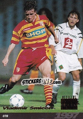 Sticker Vladimir Smicer - U.N.F.P. Football Cards 1996-1997 n. 78 - Panini