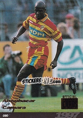 Sticker Aboubacar Camara - U.N.F.P. Football Cards 1996-1997 n. 80 - Panini
