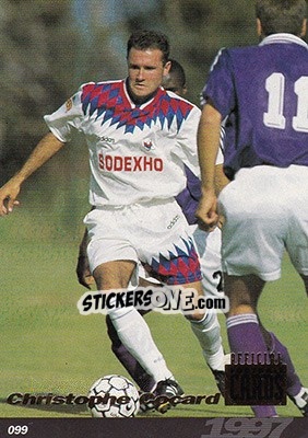 Sticker Christophe Cocard - U.N.F.P. Football Cards 1996-1997 n. 99 - Panini